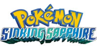 Pokémon Sinking Sapphire logo